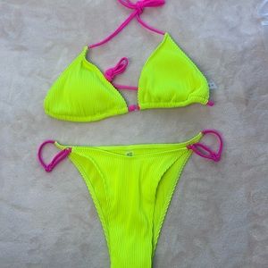 Brand new neon bikini